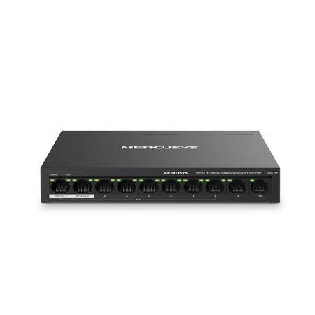 Mercusys MS110P Настольный коммутатор с 10 портами 10/100 Мбит/с (8 портов PoE+)