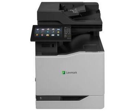 МФУ Lexmark CX825de Лазерное цветное (A4, 1200*1200dpi, 52 стр/мин, дуплекс, цв.сканер, цв.копир, цв.факс, сеть, 2048MБ)