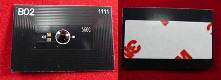 Чип для Kyocera FS-C5300dn/5350dn (TK-560C) Cyan, 10K ELP Imaging®