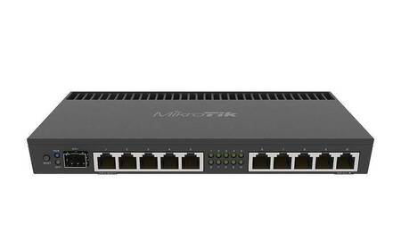 MikroTik RB4011iGS+RM Маршрутизатор настольный, 11 портов, LAN 10x1 Гбит/с, WAN 1x1 Гбит/с, SFP+ 1x10 Гбит/с