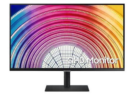 МОНИТОР 32 Samsung S32A600NWI Black регулировка по высоте (VA, 2560x1440, 75Hz, 5ms, 178°/178°, 300 cd/m, 3000:1, +2хDP