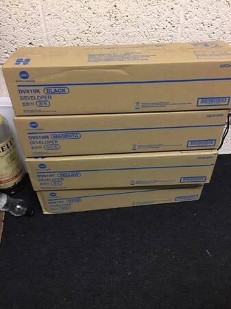 Блок проявки Konica-Minolta bizhub C458/C558/C658 синий DV-619C A9C80KD