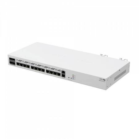 MikroTik CCR2116-12G-4S+ Маршрутизатор в стойку 1U, 16 ядерx1,2 ГГц ЦП, 2 ГБ ОЗУ, SFP 12x1 Гбит/с, SFP+ 1x10 Гбит/с