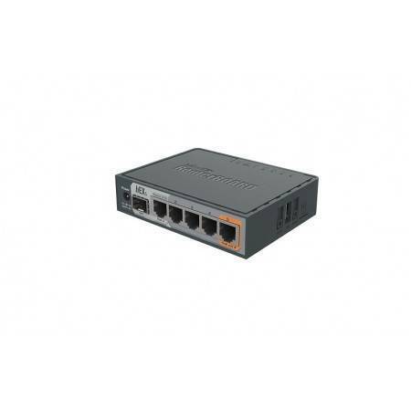 MikroTik RB760iGS Маршрутизатор hEX S, 5 портов, LAN 4x1 Гбит/с, SFP 1x1 Гбит/с, 1хUSB 2.0, IPv6