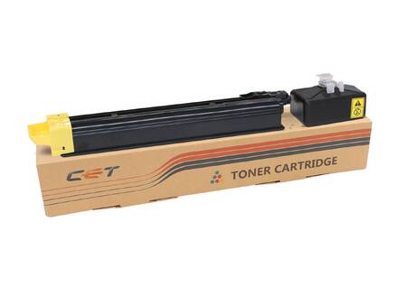 Тонер-картридж для KYOCERA ECOSYS M8124cidn/8130cidn (PK207) Yellow, 105г, 6000 стр. (TK-8115Y/TK8115Y) CET
