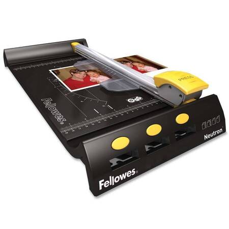 Резак дисковый Fellowes®, NEUTRON A4, 10 листов,  длина резки 320 мм, SafeCut™