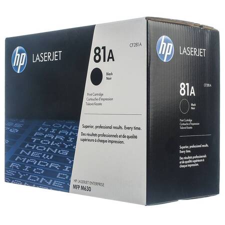 Картридж HP 81A лазерный (10500 стр)