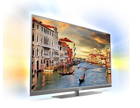 Профессиональный ТВ 55 PHILIPS 55HFL7011T/12 Grey (4K, Ambilight, LED, 3840x2160, 178°/178°, 400 cd/m, +DVI, +2xHDMI 2.