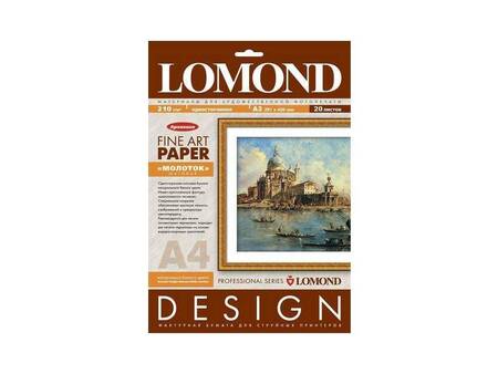 Дизайнерская бумага LOMOND Матовая МОЛОТОК А3, 210 г/м2