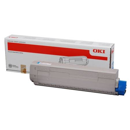 Тонер-картридж Oki C824/834/844 5К (cyan)