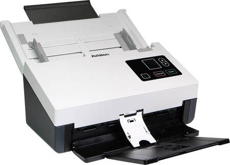 Сканер Avision AD345GN A4,  60 стр./мин. дуплекс, автоподатчик 100 листов, 1200 dpi,  Ethernet, USB