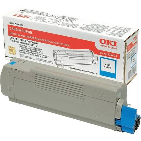 Тонер-картридж Oki C5800/5900/5550 MFP 5K (cyan)