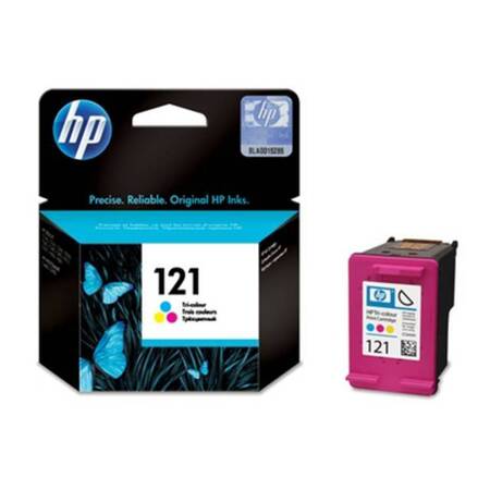 Картридж HP 121 струйный трехцветный (165 стр)