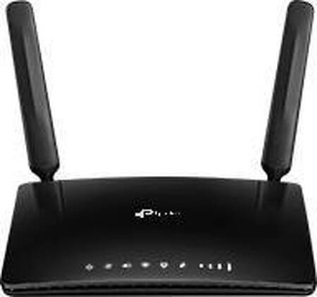 TP-Link TL-MR6400 Wi-Fi роутер N300 со встроенным модемом 4G LTE до 150 Мбит/с, LAN 3x100 Мбит/с, WAN/LAN 1x100 Мбит/с