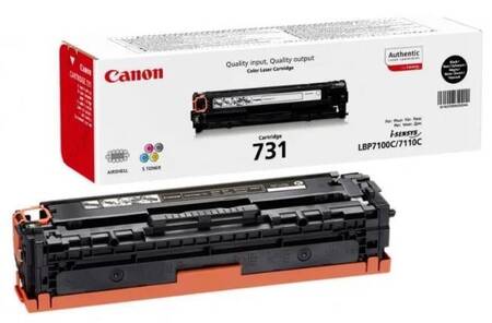 Картридж CANON 731 BK черный  1400 стр