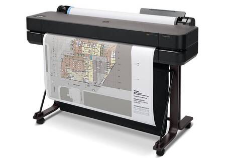 Плоттер струйный HP DesignJet T630 (А0, 36, 4-х цветная, 2400x1200dpi, 1Gb, WiFi, Lan, USB, подставка)