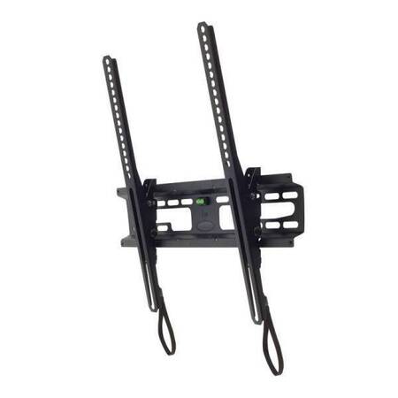 Кронштейн Kromax FLAT-4 new черный для TV 26-55, настенный наклонный, max VESA 400x400, от стены 42мм, наклон +3-10°