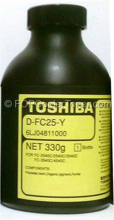 Девелопер Toshiba e-Studio 2040C/2540C/3040C/3540C/4540C D-FC25Y желтый (o)