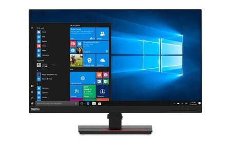 МОНИТОР 27 Lenovo ThinkVision T27q-20 Black с поворотом экрана  (IPS, 2560x1440, 4 ms,178°/178°, 350 cd/m, 1000:1)