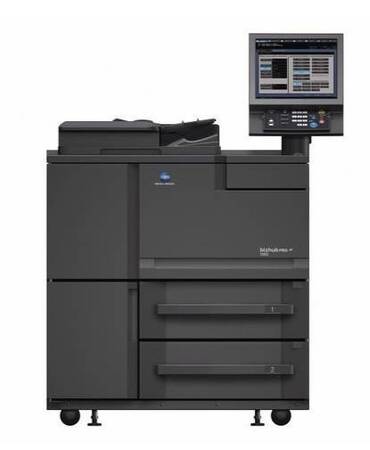 МФУ Konica-Minolta bizhub PRO 1100 монохромное, А3/SRA3, 100 стр./мин 100000стр/мес., 1ТБ, сеть, дуплекс, 2*500л, 8GB