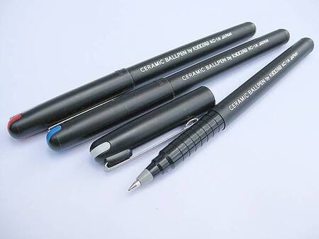 Ручка керамическая Kyocera, черная (одноразовая) KC-1A Ceramic ballpoint pen