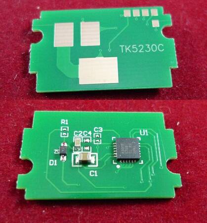 Чип для Kyocera Ecosys P5021cdn/M5521cdn (TK-5230C) Cyan, 2.2K ELP Imaging®