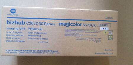 Блок барабана Konica-Minolta bizhub C20/C20P/C30P/C31P/mc5570 желтый IU-312Y A03105J