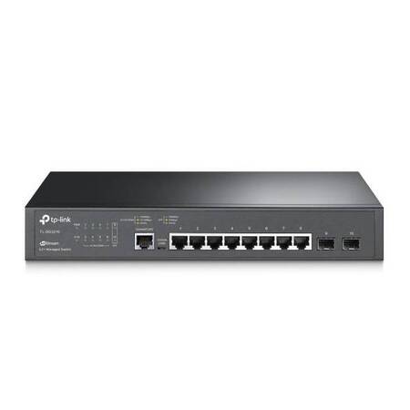 TP-Link TL-SG3210 JetStream 8‑портовый гигабитный управляемый коммутатор уровня 2+ с 2 SFP‑слотами