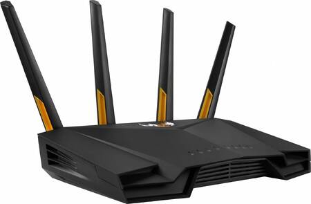 ASUS TUF-AX3000 (90IG0790-MO3B00) Двухдиапазонный игровой маршрутизатор AX3000, 2.4/5 ГГц, 2976 Мбит/с, LAN 4х1 Гбит/с