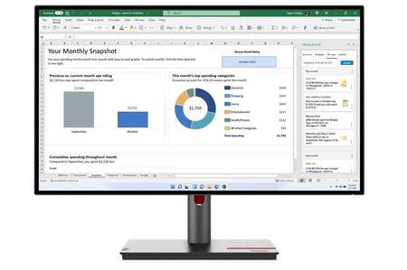 МОНИТОР 27 Lenovo ThinkVision P27q-30 Black,(IPS, 2560x1440, 4 ms,178°/178°, 350 nits, 1000:1, 1*DP-in,1*DP-out, 1*HDMI