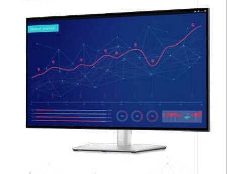 МОНИТОР 27 DELL U2723QE Silver с поворотом экрана (IPS, 3840x2160, HDR400, 5 ms, 178°/178°, 400 cd/m, 2000:1, +HDMI 2.0