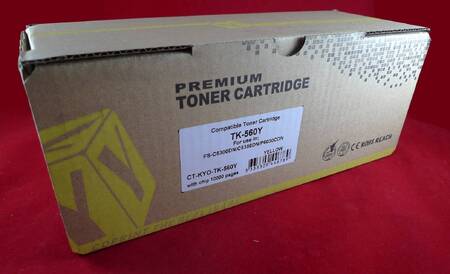 Тонер-картридж для Kyocera FS-C5300DN/C5350DN/P6030CDN TK-560Y yellow 10K ELP Imaging®