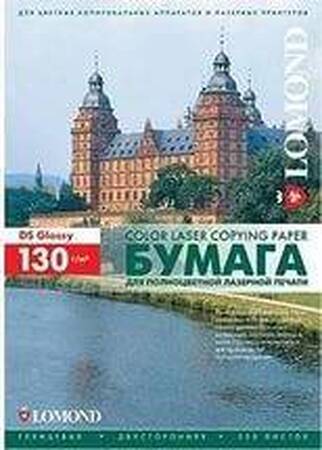 Фотобумага LOMOND Двухсторонняя Глянцевая, для лазерной печати, 130 г/м2, A3+/250л.
