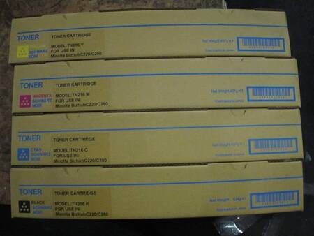 Тонер Konica-Minolta bizhub C220/280/360 TN-216Y/TN-319Y yellow 26K ELP Imaging®
