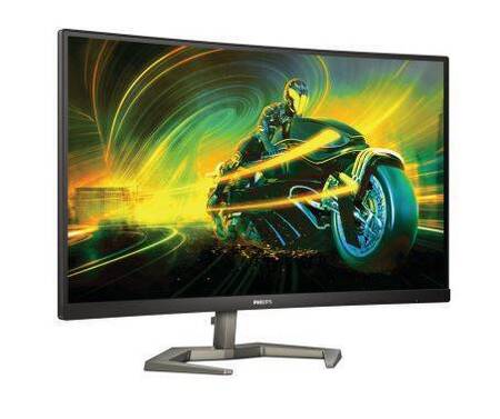 МОНИТОР 32 PHILIPS 32M1C5500VL/00 Black (VA, изогнутый, 2560x1440, 165Hz, 1 ms, 178°/178°, 250 cd/m, 3000:1, +2xHDMI 2)