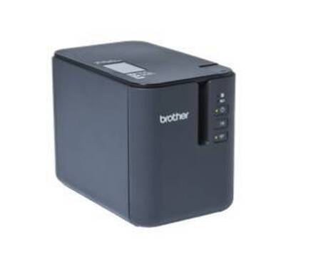 Принтер для печати наклеек Brother PT-P900W (настольный,авторезак,ленты от 3,5 до 36мм,до 60 мм/сек, до 360x720dpi,HGE/H
