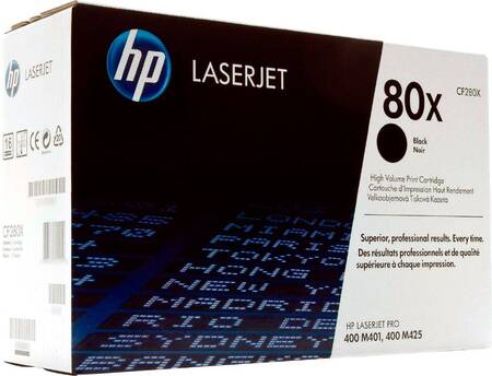Картридж HP 80X лазерный увеличенной емкости (6900 стр)