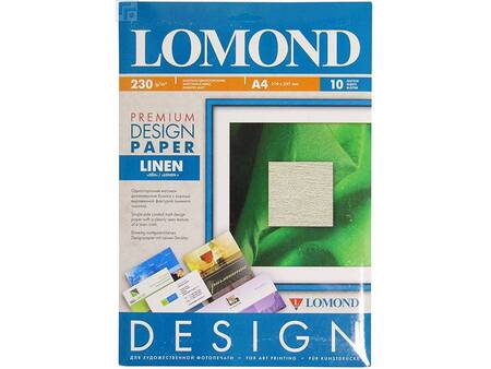 Дизайнерская бумага LOMOND PREMIUM Био Макр, 230/А4/10л.