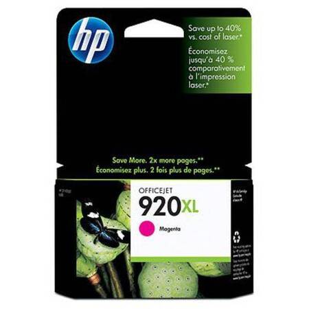 Оригинальный картридж HP 920XL (CD973AE) для HP Officejet 6000, 6500, 7000, 7500A, пурпурный (700 стр)