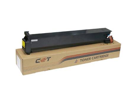 Тонер-картридж для KONICA MINOLTA Bizhub C200/C203/C253/C353 Yellow, 360г, 20000 стр. (TN-213Y/TN-214Y/TN-314Y) CET