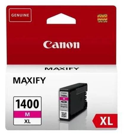 Картридж CANON PGI-1400XL M пурпурный  12 мл  780 страниц