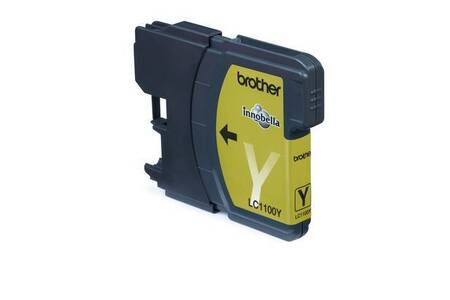 Картридж Brother LC1100Y DCP-385C, DCP-6690CW, MFC-990CW желтый (Yellow), 325 стр. (5% заполнение)