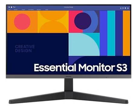 МОНИТОР 23.8 Samsung S24C330GAI Black (IPS, 1920x1080, 100Hz, 4 ms, 178°/178°, 250 cd/m, 1000:1, +НDMI, +DisplayPort)