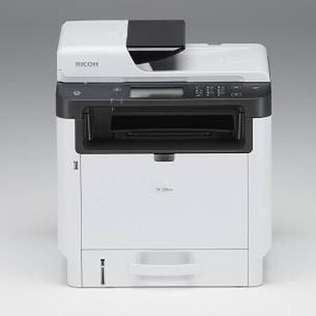 Лазерное МФУ Ricoh SP 330SFN (А4, 32 стр/мин, копир/принтер/сканер/факс/дуплекс, автоподатчик, 256МБ, PCL, USB2.0, Ether