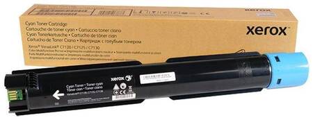 Тонер-картридж XEROX VersaLink C7120/7125/7130 голубой (16,5K) (006R01829)