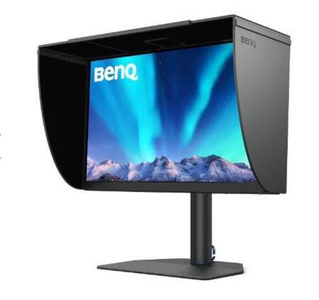 МОНИТОР 27 BenQ SW272Q Black с поворотом экрана (IPS, 2560x1440, HDR10, 5 ms, 178°/178°, 300 cd/m, 1000:1, +2xHDMI 2.0)