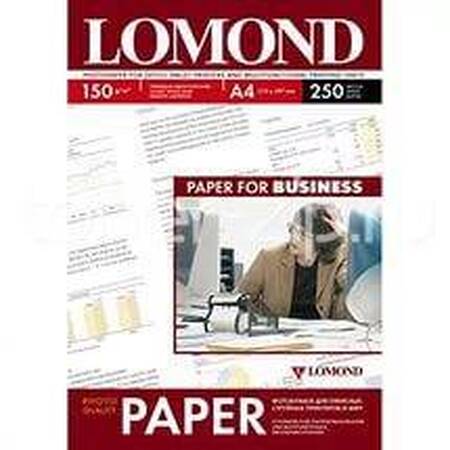 Фотобумага LOMOND Односторонняя Глянцевая A4/150/250л.