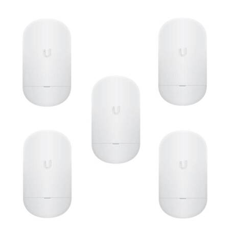 Ubiquiti LOCO5AC-5 Точка доступа NanoStation 5AC Loco 5 pack, 5 ГГц, до 450 Мбит/с, PoE, LAN 1x1 Гбит/с