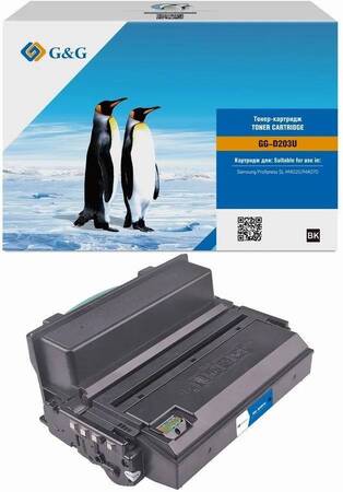 Картридж G&G, аналог Samsung MLT-D203U 15k с чипом