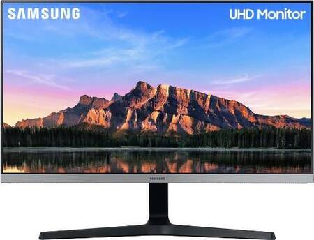 МОНИТОР 28 Samsung U28R550UQI Black (IPS, LED, Wide, 3840x2160, 4ms, 178°/178°, 300 cd/m, 1000:1, +DP, +2хHDMI, )